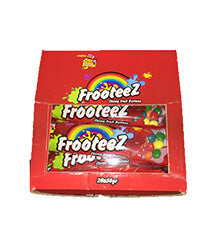 Ama Bom Bom Frooteez chewy sweets 20-pack bulk display box