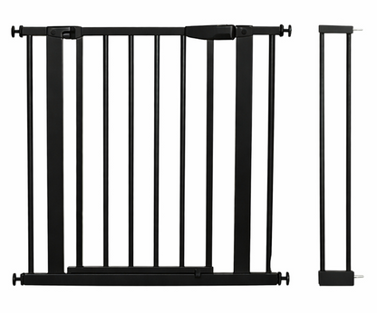 Babies-Up white pressure fit baby safety gate with 14cm extension