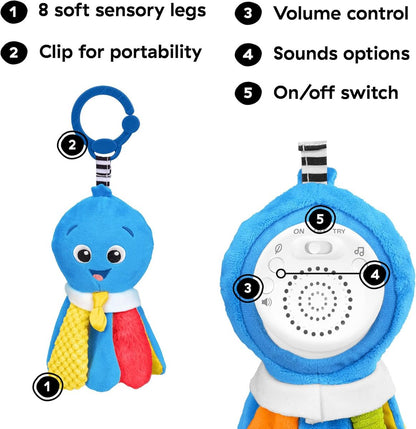 Baby Einstein Opus soother lying flat on nursery surface playing white noise