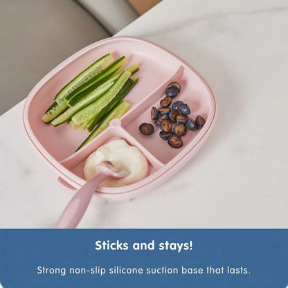 Infographic displaying dimensions and 430ml capacity for B.Box suction plate