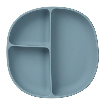 B.Box silicone suction plate and leakproof lid main front view