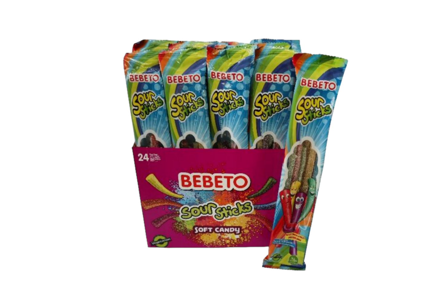 Bebeto Sour Mixed Fruit Sweets
