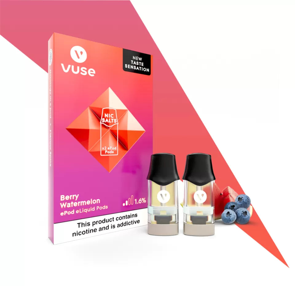 VUSE VIVID POD BERRY WATERMELON E-LIQUID PODS