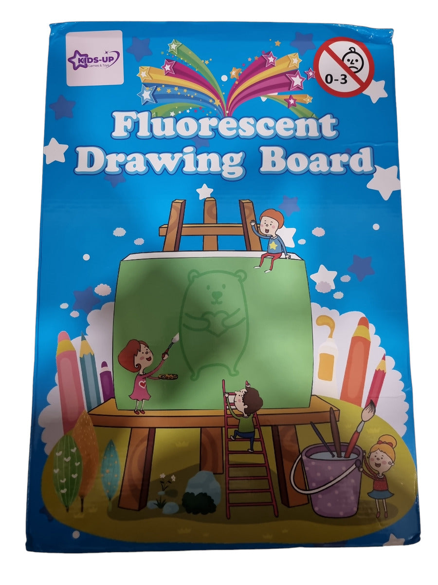 Kids-up Glow in the Dark Magic Drawing Board Educational A3 Size Board