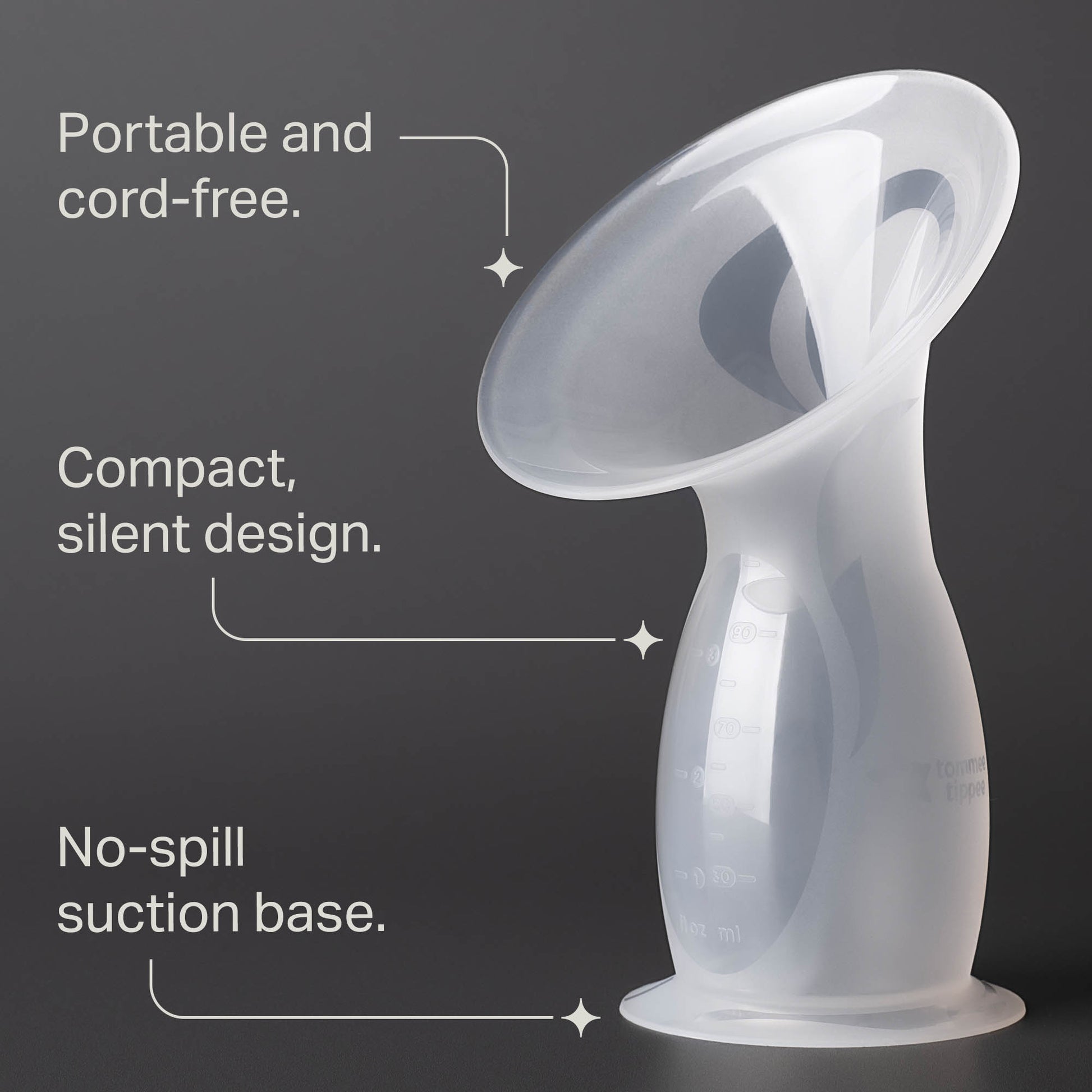 Using a Tommee Tippee silicone pump as a let-down catcher while nursing