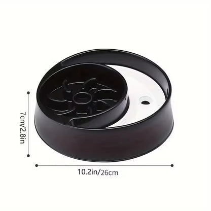 Dogs-Up 2 in 1 Plastic Anti Splash Non-Slip Dog Puzzle Animal Bowl