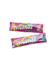 Ama Bom Bom Frooteez used as colourful fillers for birthday party packs