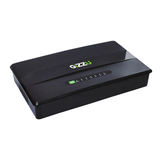 Gizzu 30W 10400mAh mini DC UPS for router and fiber backup