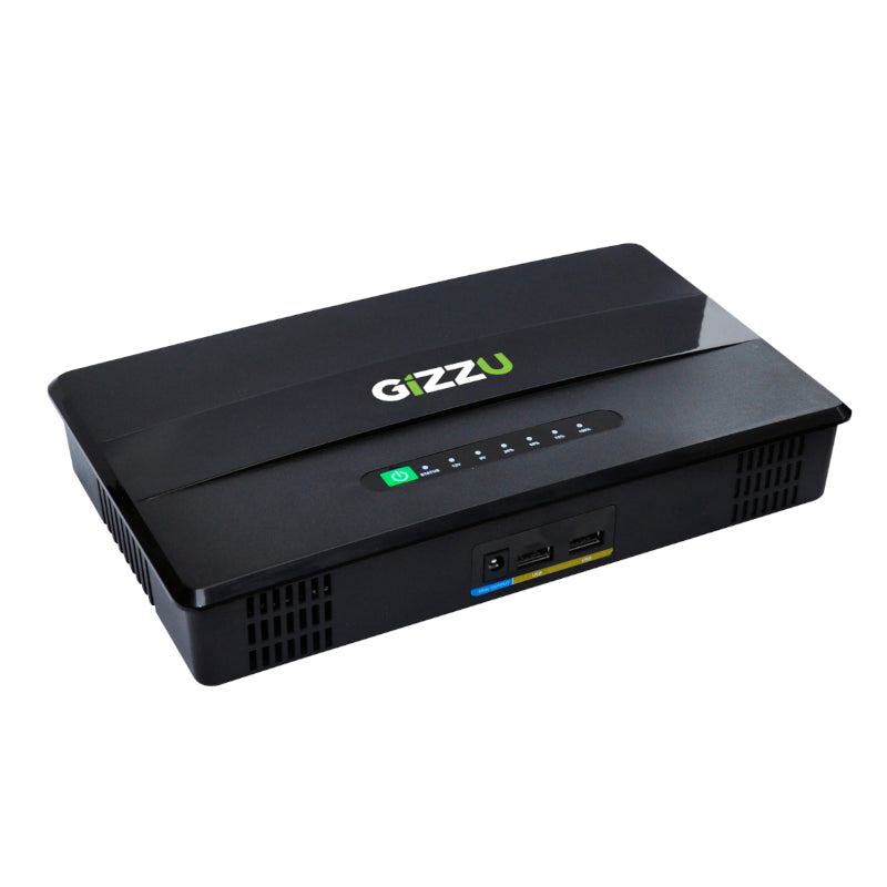 Gizzu 60W 17600mAh mini POE DC UPS with solar input