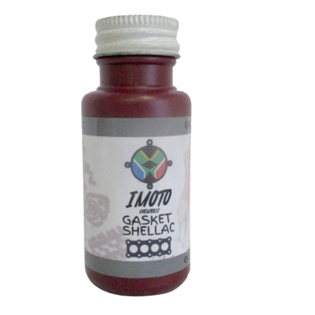 Imoto Head Gasket Shellac 59ml sealant bottle on a clean background