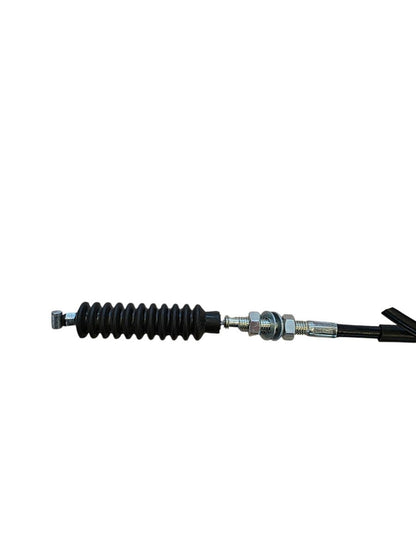 Close-up of the end fittings on the Dunlop Kia K2700 accelerator cable