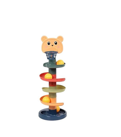 Kids-Up 5-stage rotating ball track tower educational toy for toddlers