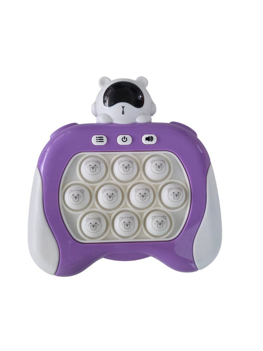 Kids-Up electronic pop it quick push game in purple and white spaceman design