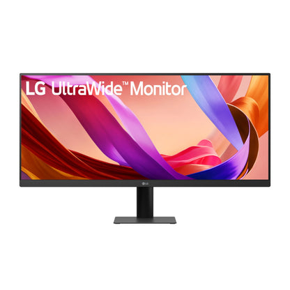 LG UltraWide 29 inch FHD IPS monitor 100Hz 29U511A front view on clean background
