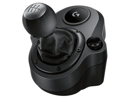 Logitech G920 Driving Force Shifter in official retail box on clean background