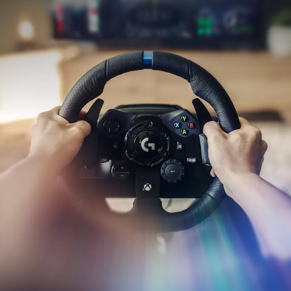 Logitech G G923 TRUEFORCE racing wheel and pedals for Xbox and PC