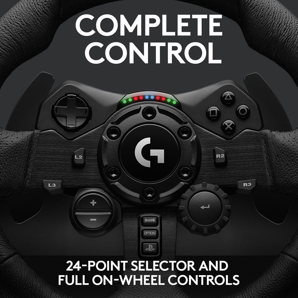Stainless steel pressure-sensitive pedals for the Logitech G G923