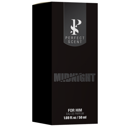 Close-up view of atomizer spray nozzle on Midnight 50ml EDP bottle