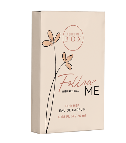 Perfume Box Follow Me 20ml pocket perfume spray for women