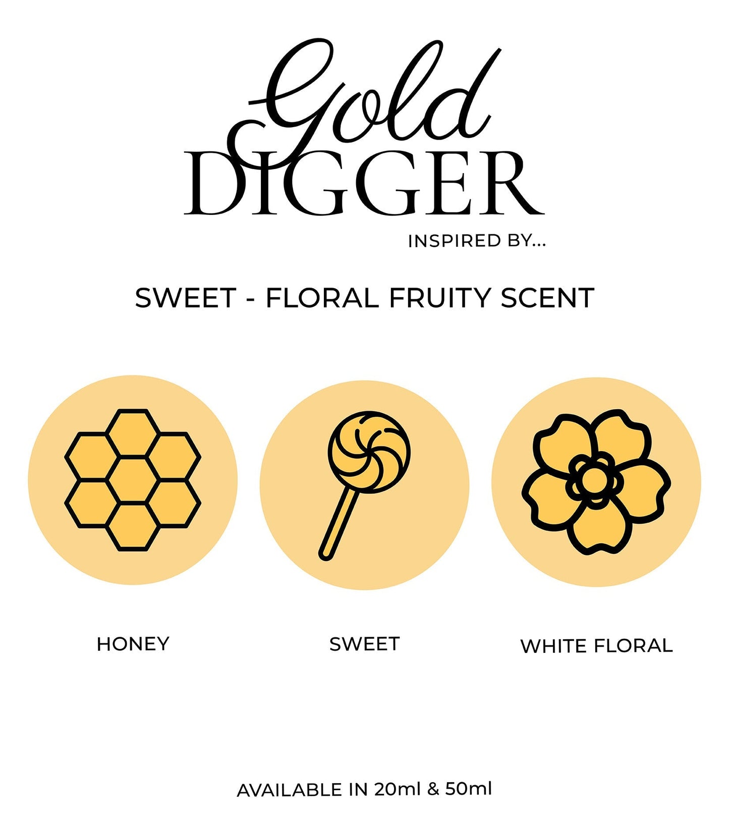 Perfume Box Gold Digger 20ml pocket perfume spray for women