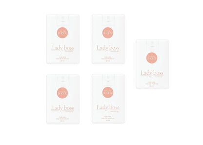 Perfume Box Lady Boss 5x20ml pocket size set Eau De Parfum bottles for her