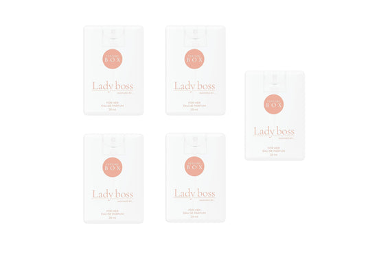 Perfume Box Lady Boss 5x20ml pocket size set Eau De Parfum bottles for her