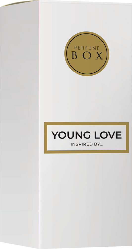 Perfume Box Young Love 50ml bottle and 20ml pocket perfume combo set