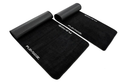 Playseat Floor Mat XL full view top profile with official logo branding
