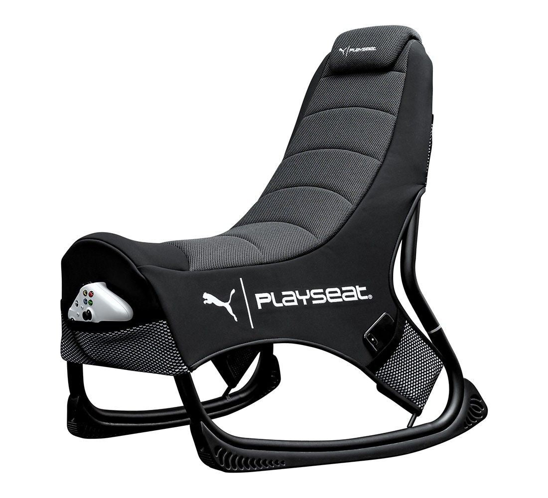 Playseat Puma active gaming chair folded flat for compact home storage