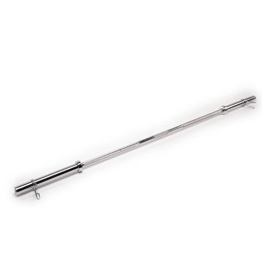 Powercore 2.2m home-use chrome Olympic barbell 80kg capacity