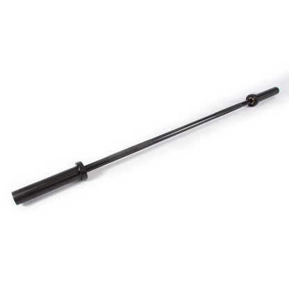 Powercore Olympic 152cm Straight Bar in sleek matte black finish displayed horizontally on a clean background