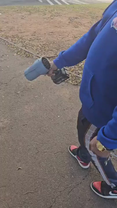 Nerta Typhoon Hand Blower
Typhoon Hand Blower Power, Versatility, and Convenience in One Tool.

Take your car care routine to the next level with the Typhoon Hand Blower, designed for efficiency and ease of use. Whether you’re looking to speed up your car drying process, clear away leaves, or even start your braai, this powerful handheld blower has you covered.