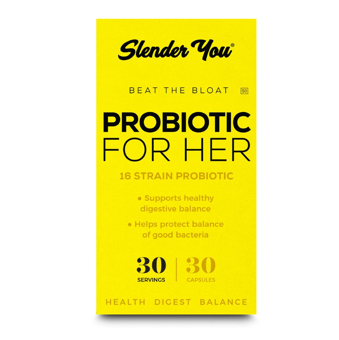 Slender You - Beat the Bloat Probiotic for her 30 tablets