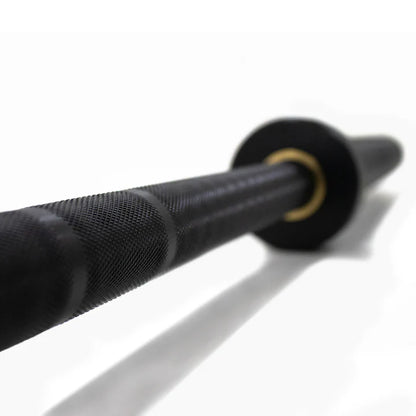 Reinforced sleeves on the Powercore 8.0 professional weightlifting bar