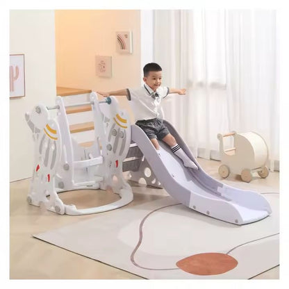 Babies-Up Toddler and Baby 3 in 1 Swing & Slide With Basketball Set