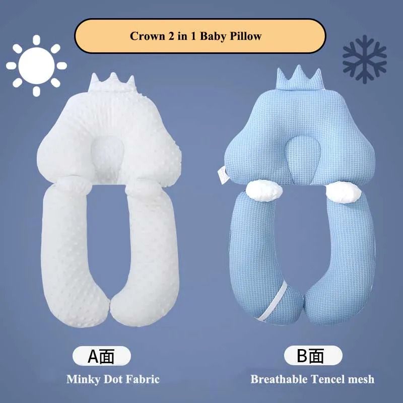 Babies-Up 2 in 1 Nursing Pillow Baby Lounger For Newborn Babies Adjustable