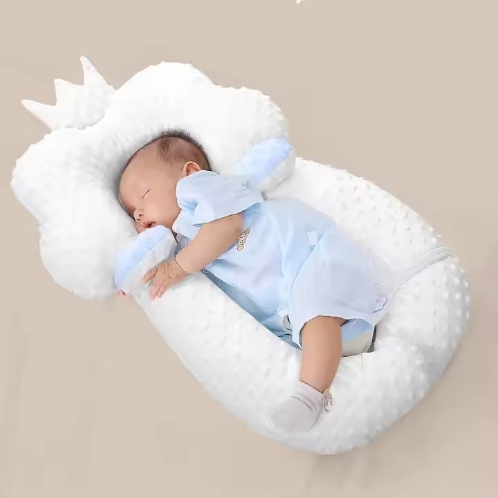 Babies-Up 2 in 1 Nursing Pillow Baby Lounger For Newborn Babies Adjustable