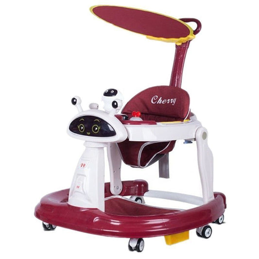 Babies-Up Folding Learning Walker Multi-Purpose Anti-Rollover With Music