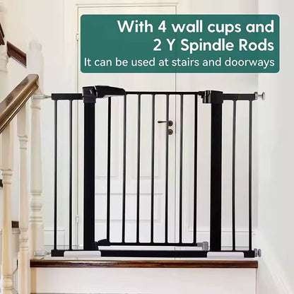 Babies-Up Safety Gate for Baby or Pet Sliding Door Retractable 75 -82cm
