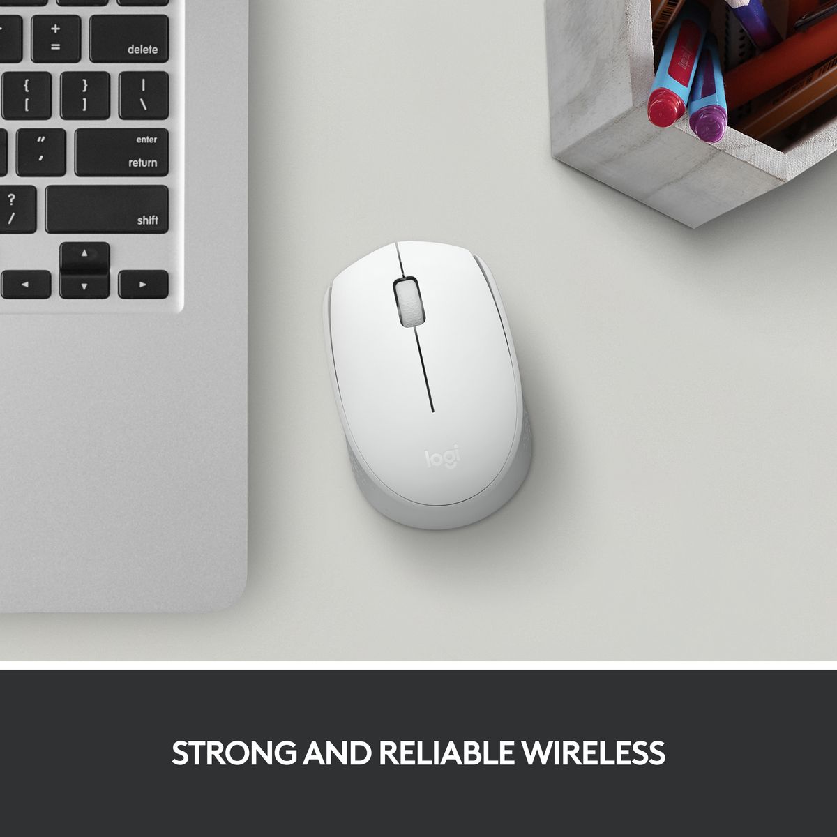 Logitech M171 Wireless Mouse with USB Nano Receiver - Ambidextrous (2 Year Warranty, Parallel Import)