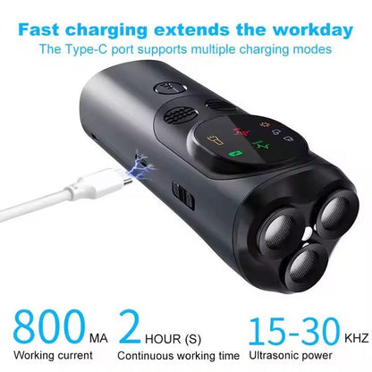 Dogs-Up Handheld Ultrasonic Anti Barking Device With Torch For Training