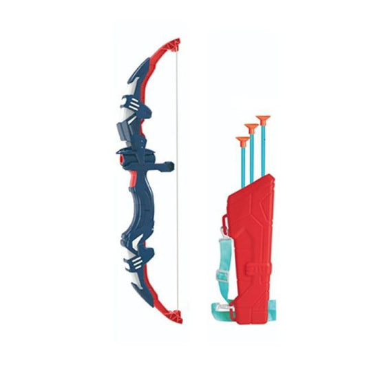 Kids-Up Lightup Black & Red Bow & Arrow Set For Archery Indoor/Outdoor