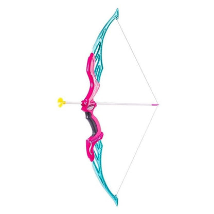 Kids-Up Pink & Blue Bow & Arrow Archery Set With Arrow Holder