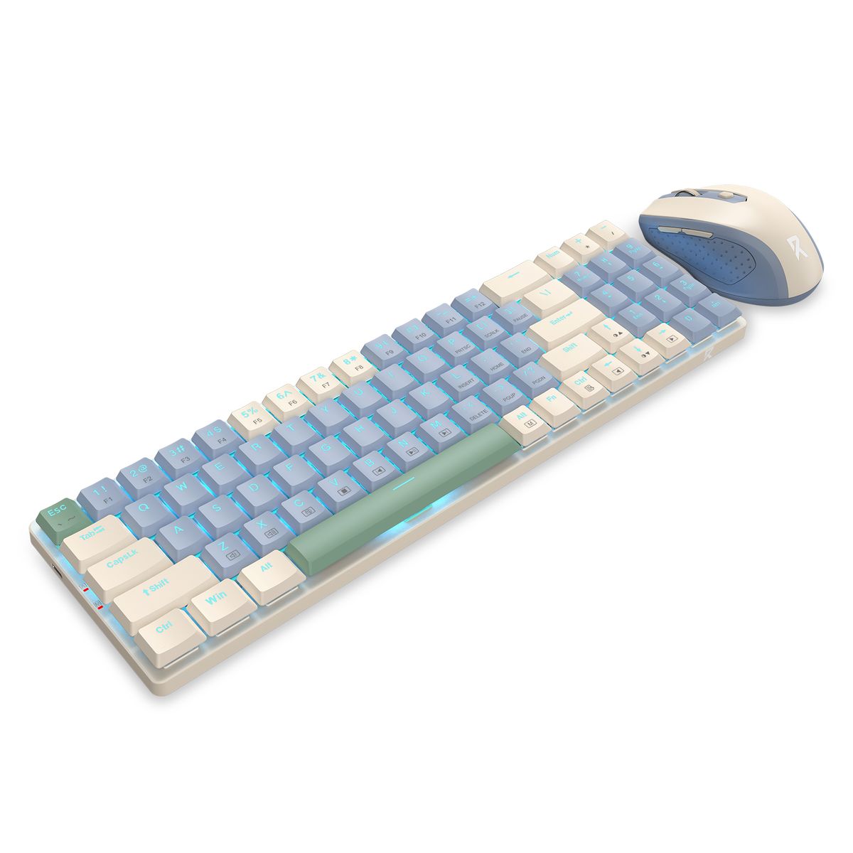 Redragon BS8772 Mechanical Wireless Keyboard & Mouse Combo