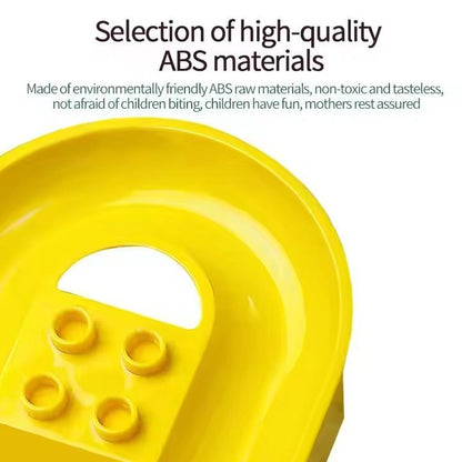 Kids-Up 84 Piece ABS Plastic Marble Run Creative Track Maze Slideway Blocks