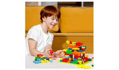 Kids-Up 84 Piece ABS Plastic Marble Run Creative Track Maze Slideway Blocks