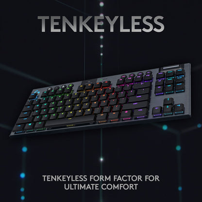 Logitech G915 X LIGHTSPEED Low-Profile Wireless Gaming Keyboard (2 Year Warranty, Parallel Import)