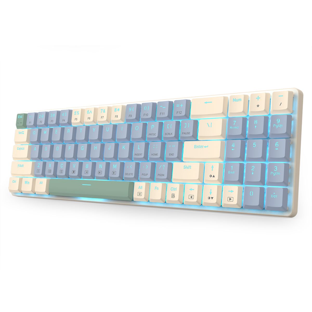 Redragon BS8772 Mechanical Wireless Keyboard & Mouse Combo