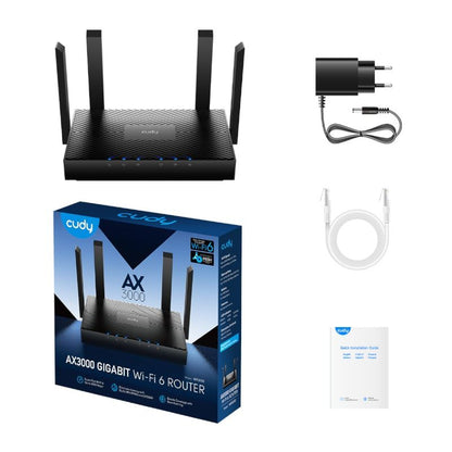 Cudy AX3000 Gigabit Dual Band Wi-Fi 6 Mesh Router