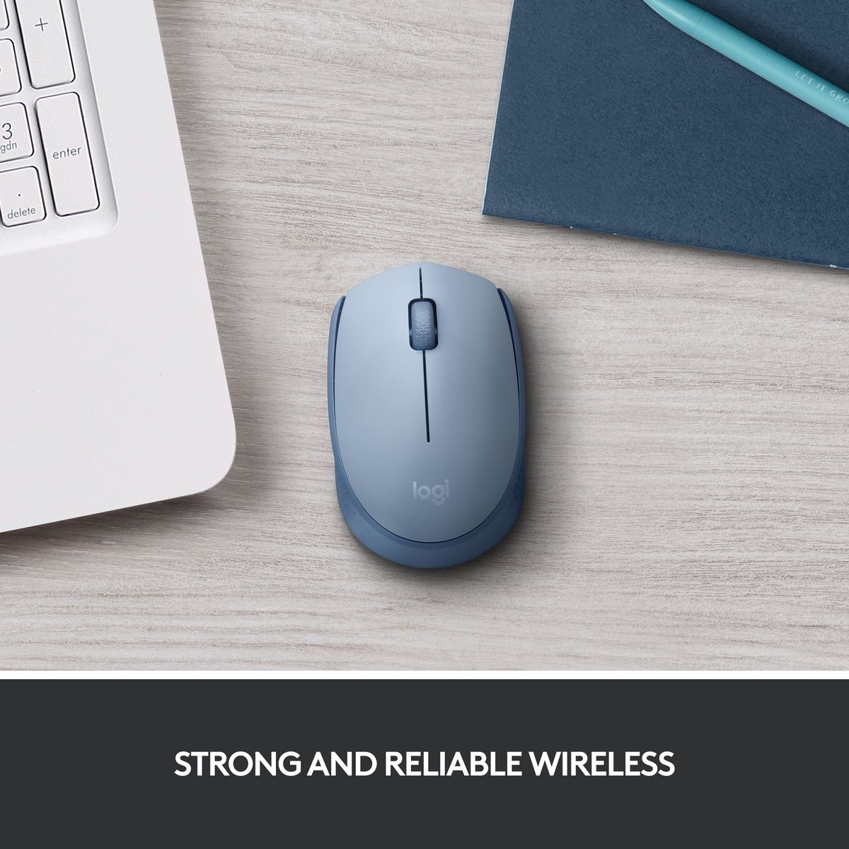 Logitech M171 Wireless Mouse with USB Nano Receiver - Ambidextrous (2 Year Warranty, Parallel Import)